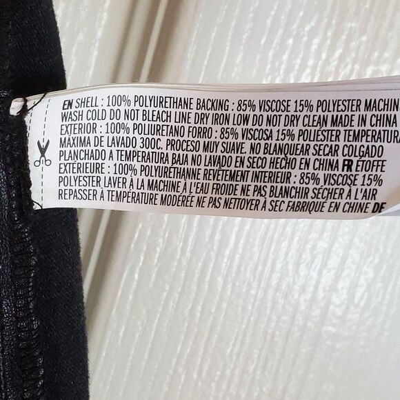 Forever 21 Faux Leather Pleated Mini Skirt S - Picture 6 of 7